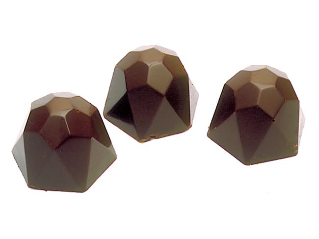 Moule chocolat - 40 diamants