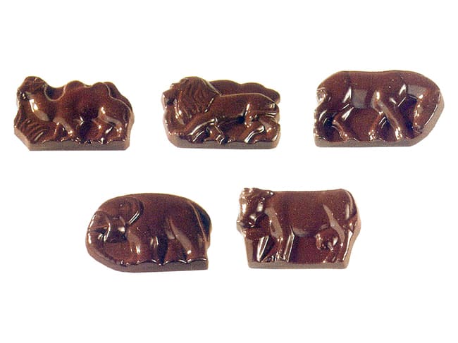 Moule chocolat - Divers animaux