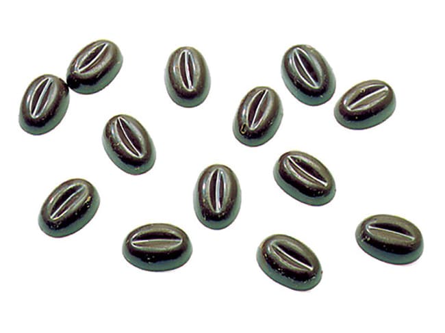 Moule chocolat - grain de café - 104 empreintes