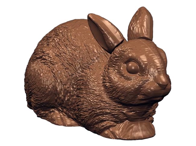 Moule chocolat - Lapin 3D