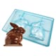 Moule chocolat - lapin assis