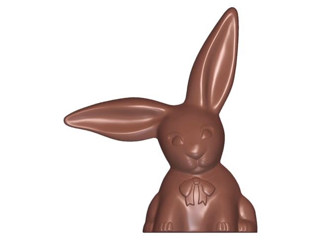 Moule chocolat - lapin grandes oreilles