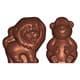 Moule chocolat - Lion et singe