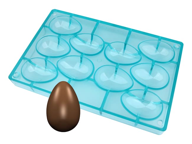 Moule chocolat - 5 oeufs lisses