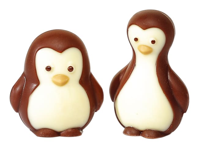 Moule chocolat - pingouins