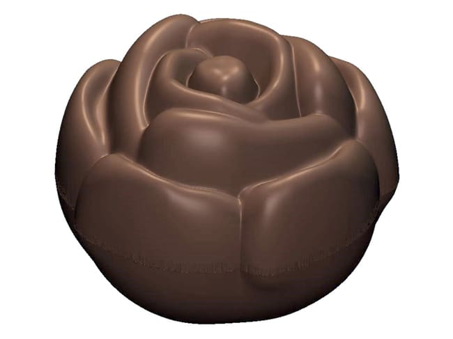 Moule chocolat - 12 roses 3D