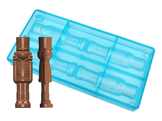 Moule chocolat - 2 soldats casse-noisette - Occasion