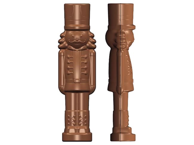 Moule chocolat - 2 soldats casse-noisette - Occasion