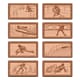 Moule chocolat - sports d'hiver
