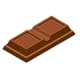 Moule chocolat - tablette à garnir