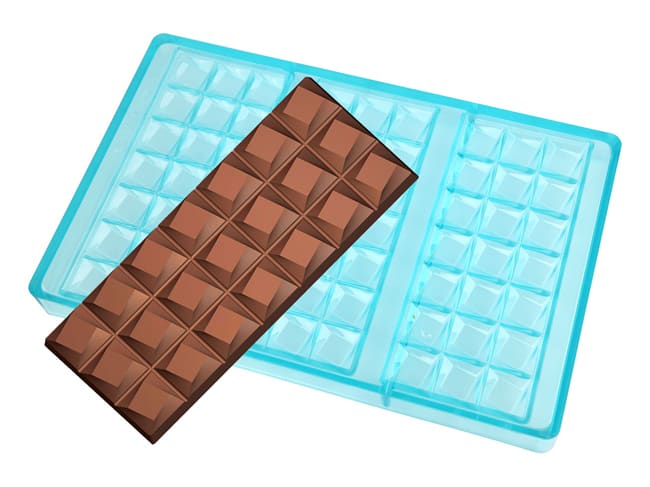 Moule chocolat - 3 tablettes graphiques