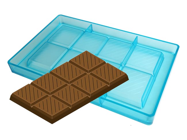 Moule Silicone 9 Mini Tablettes Chocolat