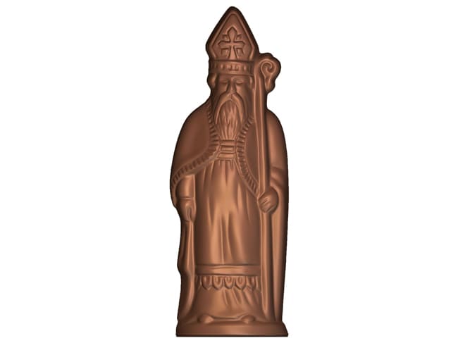 Moule chocolat - Saint-Nicolas 21 cm