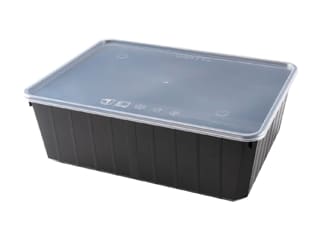 Boîte de conservation CartyBox noire - avec couvercle - 75 cl (x 25) - Carty