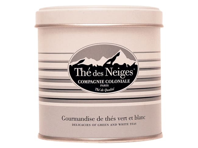 Thé des Neiges - Thé vert et blanc, pommes, fruits rouges - 90 g - Compagnie & Co