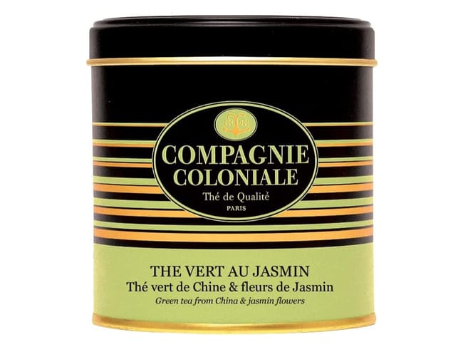 Thé vert Jasmin - Thé vert de chine & fleurs de Jasmin - 100 g - Compagnie & Co