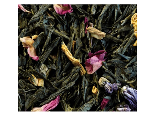 Thé vert Sencha Printemps - fruits rouges, pamplemousse, vanille - 90 g DDM proche - Compagnie & Co