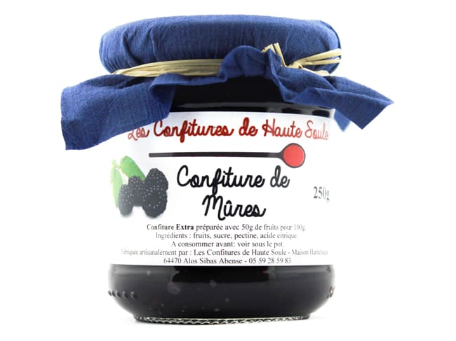 Confiture de mûres - 250 g - Confitures de Haute Soule