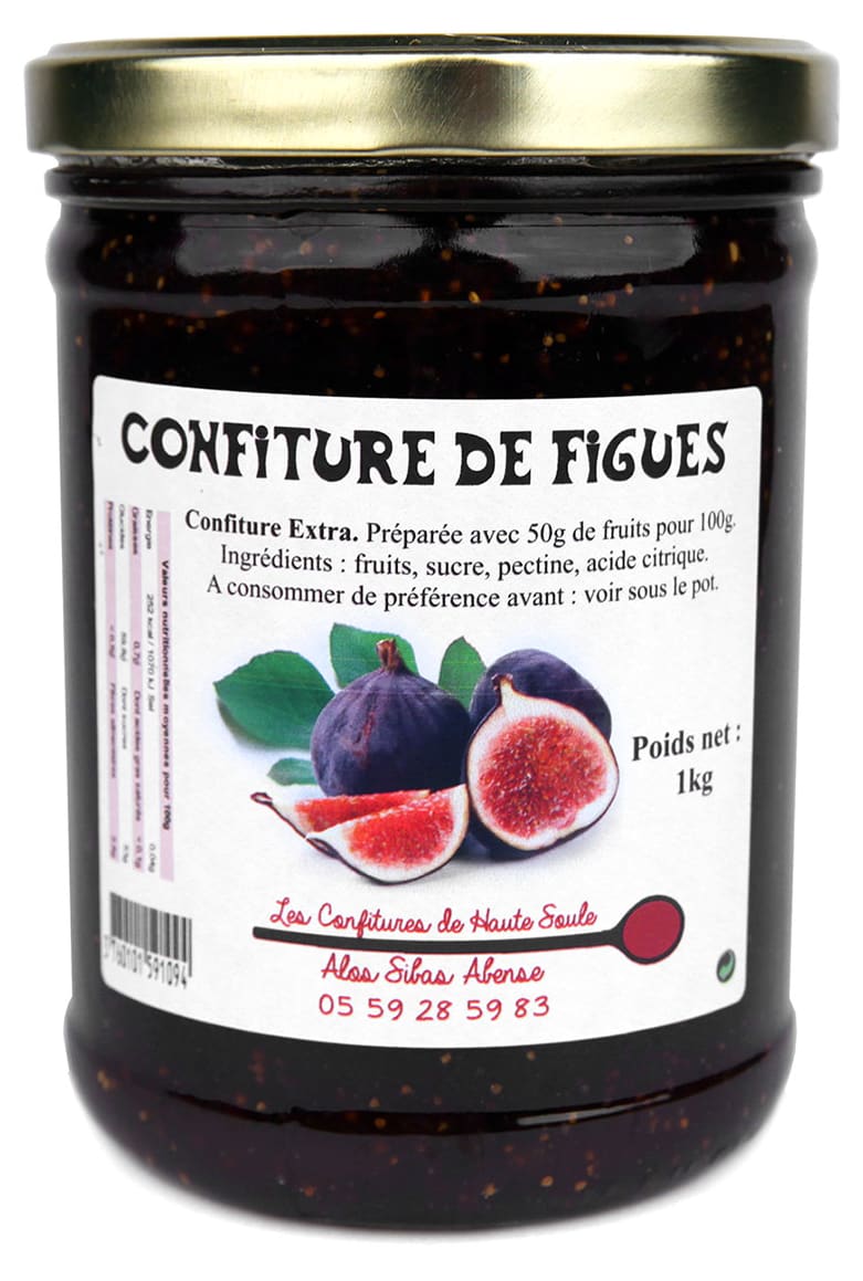 Confiture de figue Bio - Achat / Vente confiture extra figue bio 