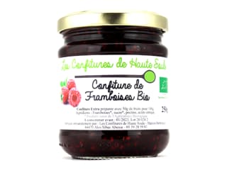 Confiture de framboise Bio