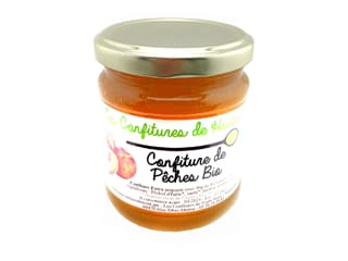 Confiture de pêche Bio