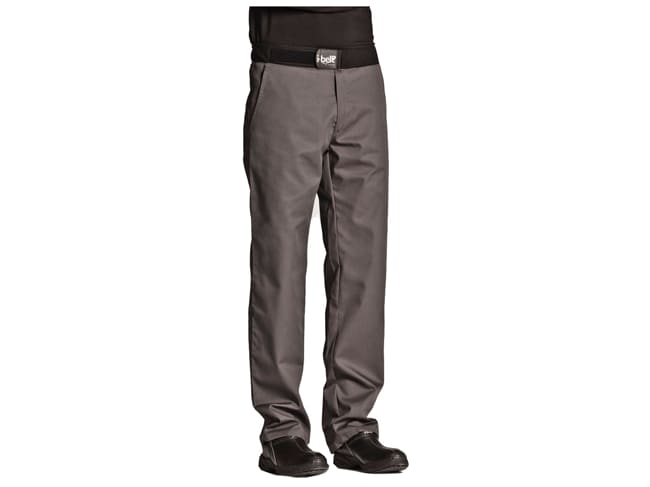 Pantalon de cuisine homme - Sirocco anthracite - Taille 40/42 - Clément  Design - Meilleur du Chef