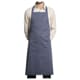 Tablier à bavette Iowa - Denim - L 110,5 x Lg 115 cm - Clément Design