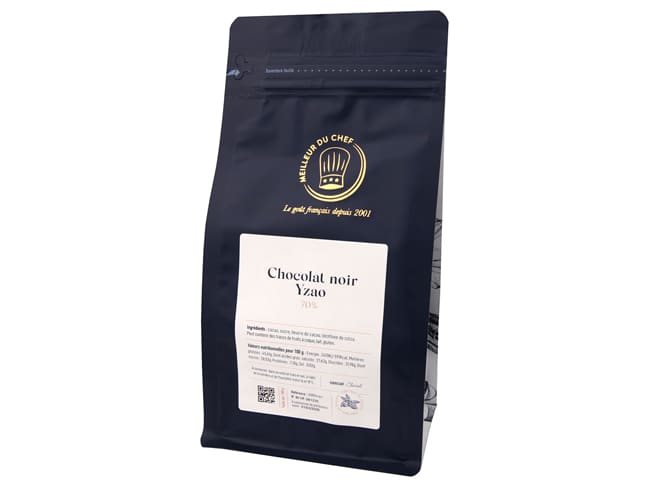 Chocolat noir Yzao 70% - 500 g - Cluizel