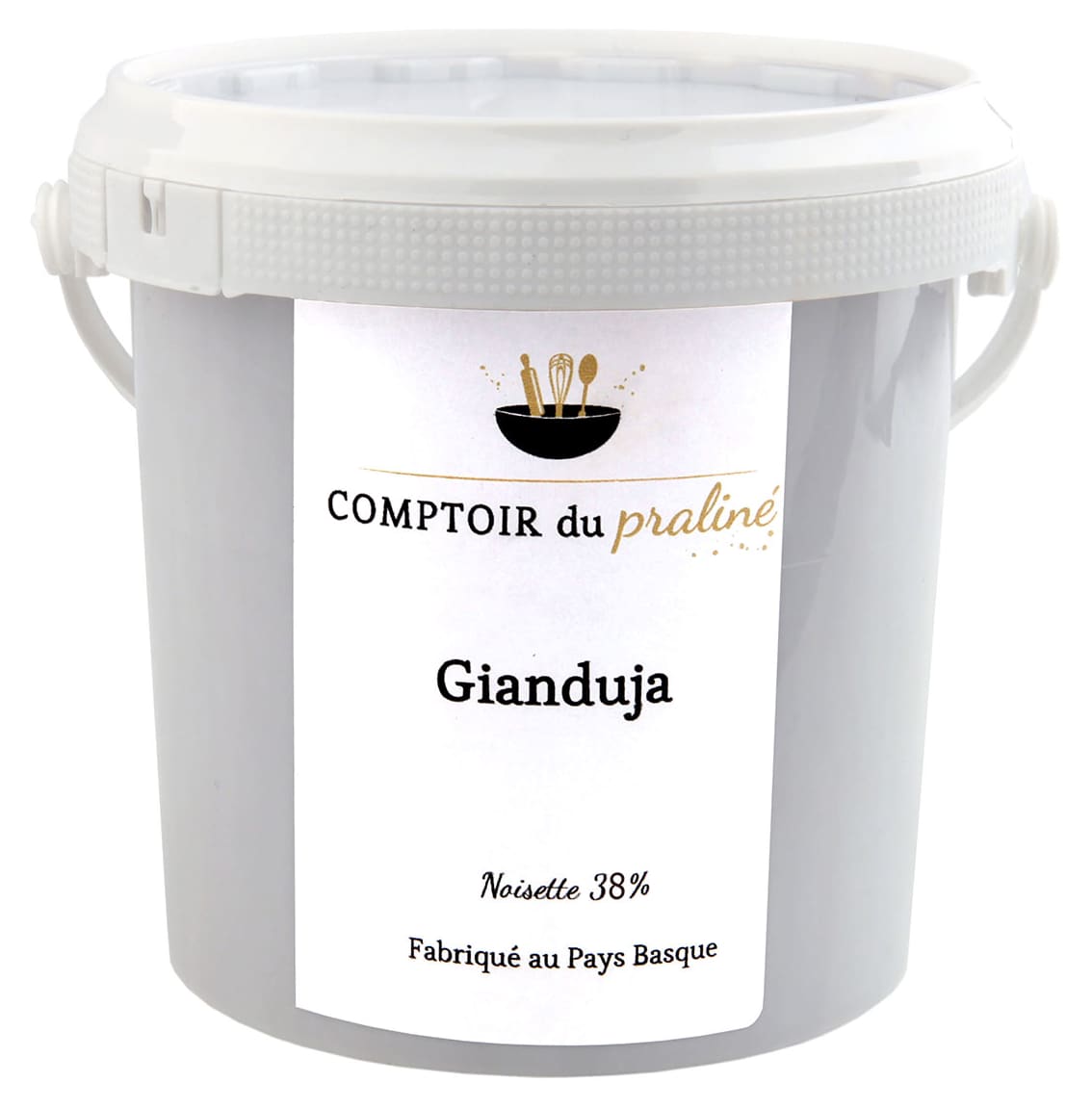 Praliné Chocolat au lait Gianduja maison à tartiner - 250g - Cupkie Pa –  Cupkie Épicerie