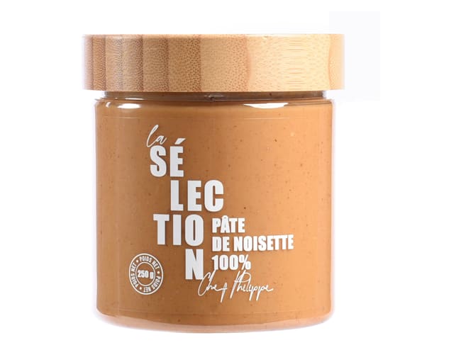 Pâte de noisette Piémont 100% - 250 g - Comptoir du Praliné