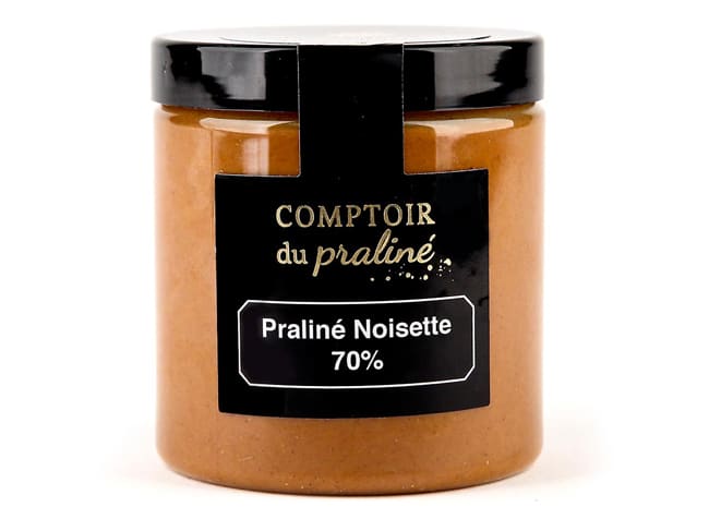 Praliné noisette artisanal 70% - 250 g - Comptoir du Praliné