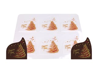 Moule pour embout de bûche