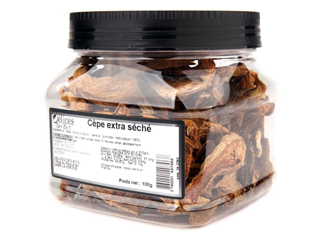 Cèpes déshydratés - extra - 100 g - Délices des bois