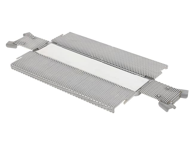 Moule à pâté en croûte - perforé dépliable - 48 x 9 cm - De Buyer