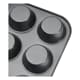 Plaque anti-adhérente 12 muffins - 34 x 26 cm - De Buyer