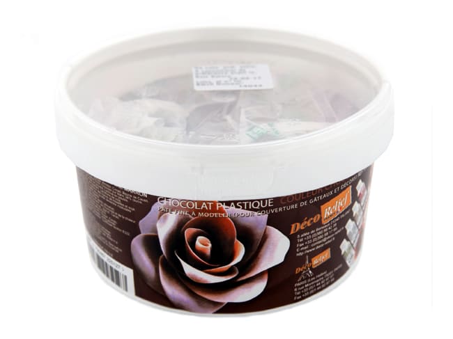 Chocolat plastique - 500 g DDM proche - Déco Relief