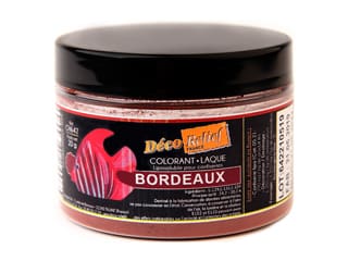 Colorant alimentaire bordeaux