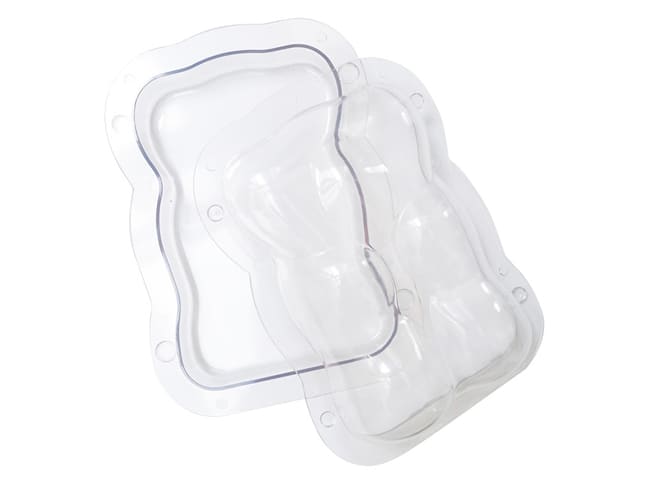 Moule chocolat - ourson 3D - 16 x 10,7 cm