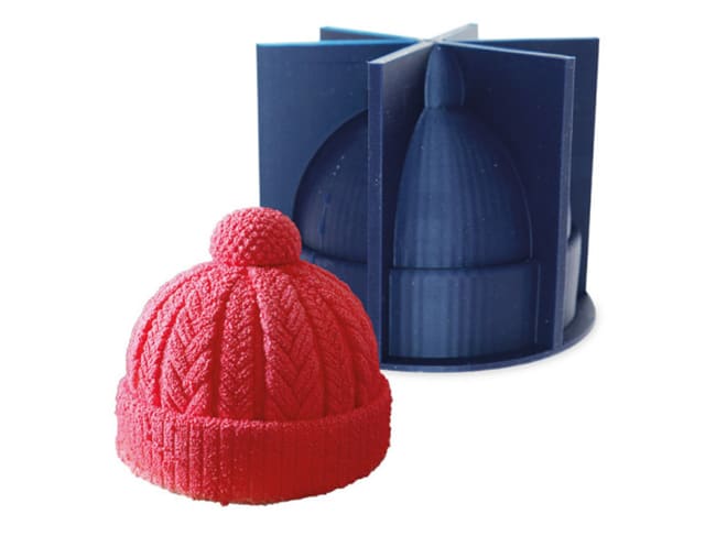 Moule silicone Bonnet XL - Ø 12 cm - Déco Relief