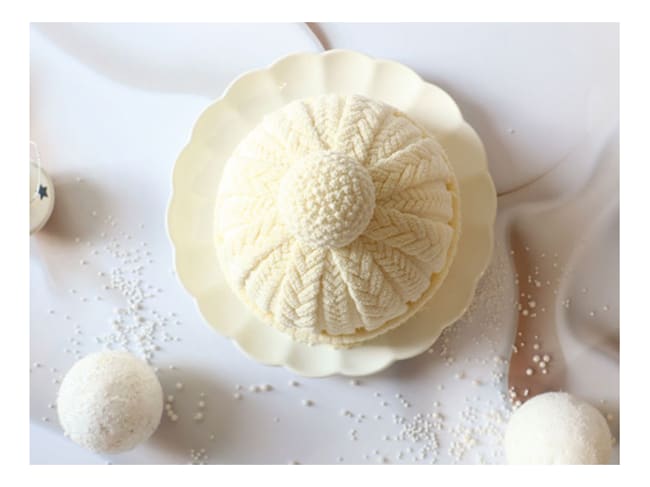 Moule silicone Bonnet XL - Ø 12 cm - Déco Relief