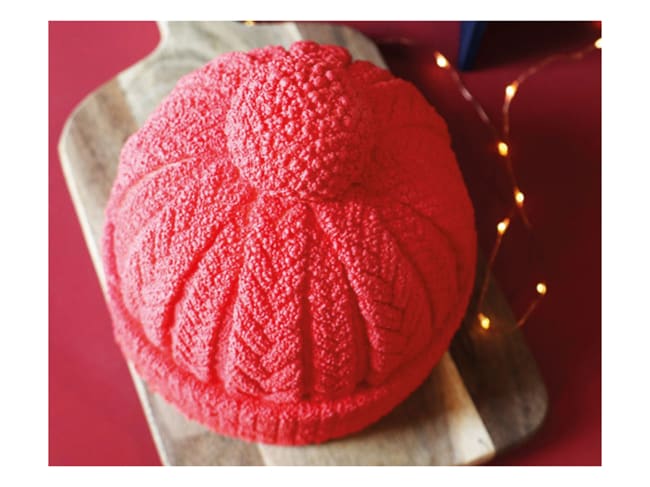 Moule silicone Bonnet XL - Ø 12 cm - Déco Relief