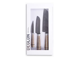 Coffret 3 couteaux High Woods