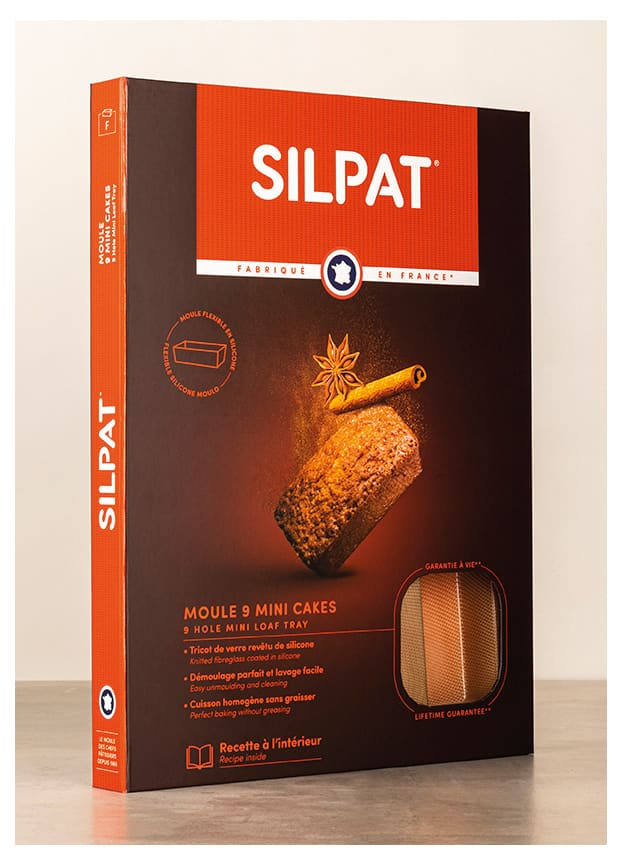 Moule mini cake Silpat par Demarle - 9 empreintes - 40 x 30 cm ...