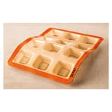 Moule Savarin Carré 12 Alvéoles Maé Silicone Alimentaire - 100ml Anti-Adhérent Fabriqué En France