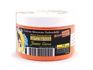 Colorant alimentaire jaune citron