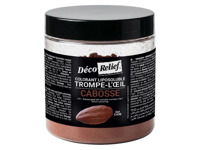 Colorant trompe-l'oeil Cabosse - liposoluble - 100 g - Déco Relief