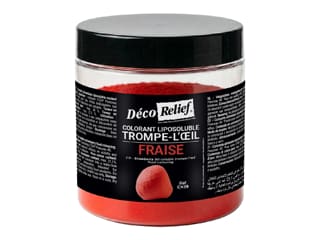 Colorant trompe-l'oeil Fraise
