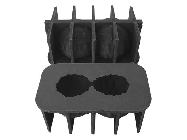 Moule silicone Cacahuète - 10,5 x 5,5 cm - Déco Relief