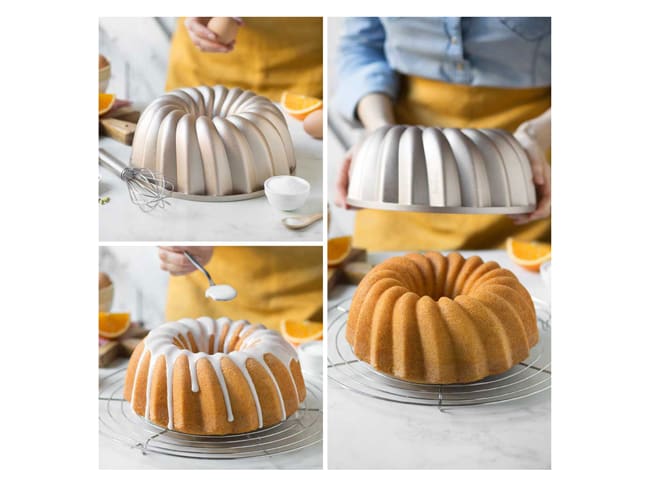 Moule savarin Carol - Ø 24 x ht 10 cm - Decora