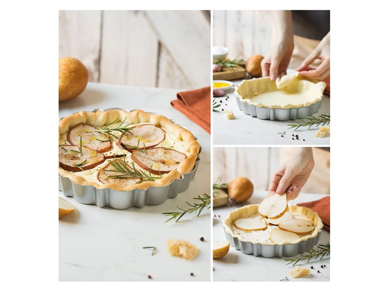 Cocoarm Lot De 10 Portionneurs à Tarte Ronds En Plastique Orange - Diviseurs De Gâteau Pratiques Pour Coupes Uniformes